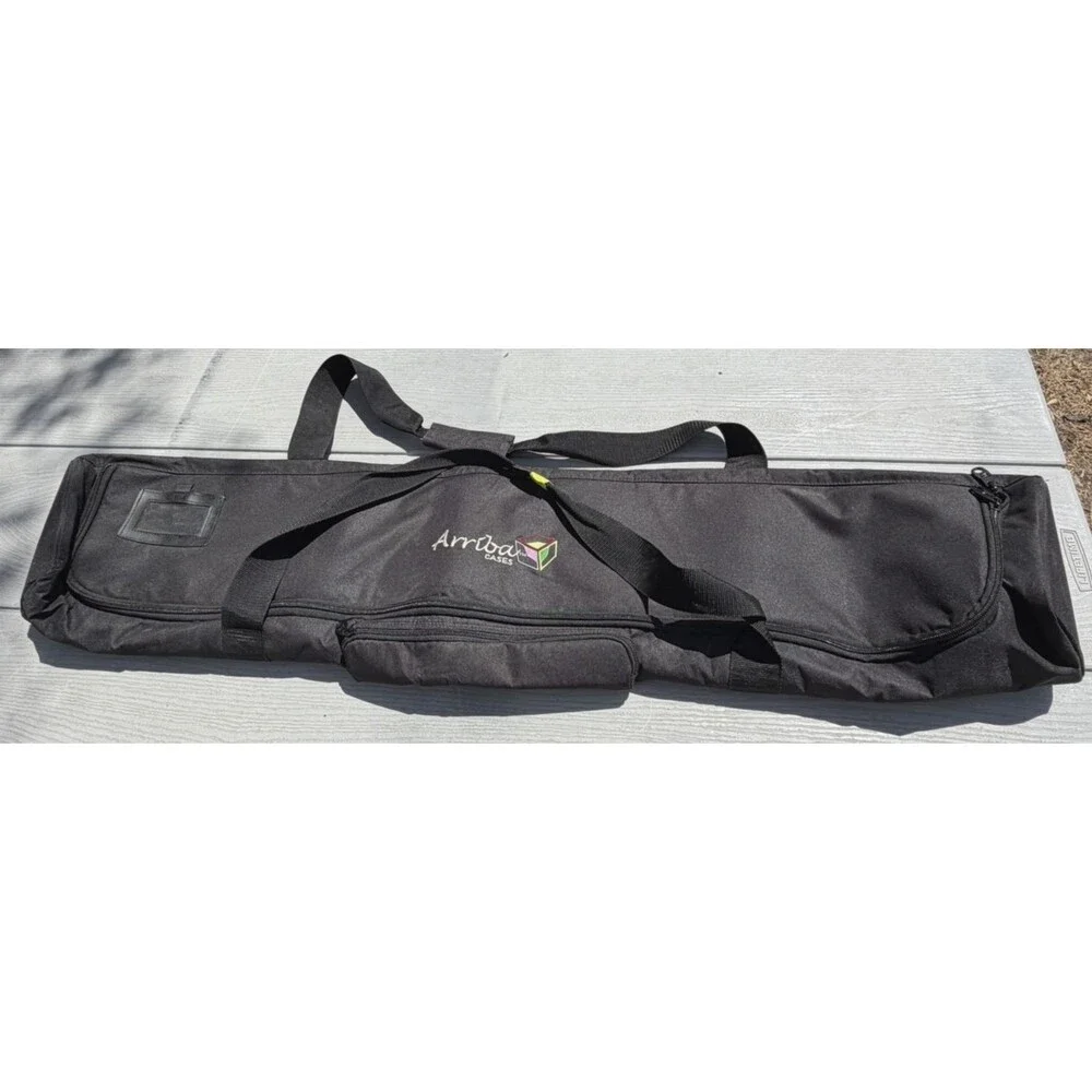 Aribba 425 Soft Linear Light Fixture Carrying Case Bag Black Padded Gear Storage